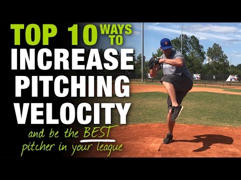 Top 10 Ways to Increase Pitching Velocity and be the BEST Player in your League! [Top 10 Thurs Ep.6] thumbnail