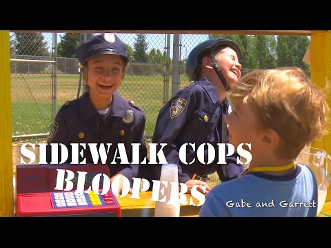 Sidewalk Cops Bloopers and Behind The Scenes Compilation Video!