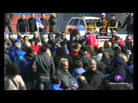 Carlos García, lateral del Socuéllamos, se pone de portero y para el penalti en el último minuto