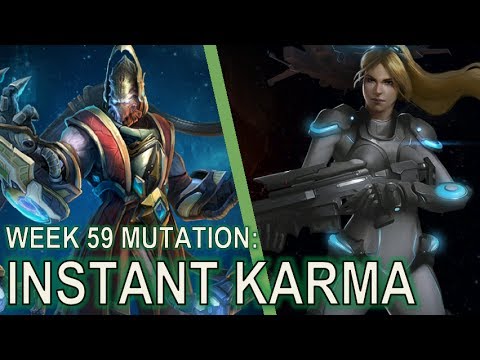 Starcraft 2 Co-Op Mutation #59: Instant Karma [Instant Karax]