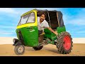 Tractor Tyre In Tempo टेम्पो में लगा दिये ट्रैक्टर �