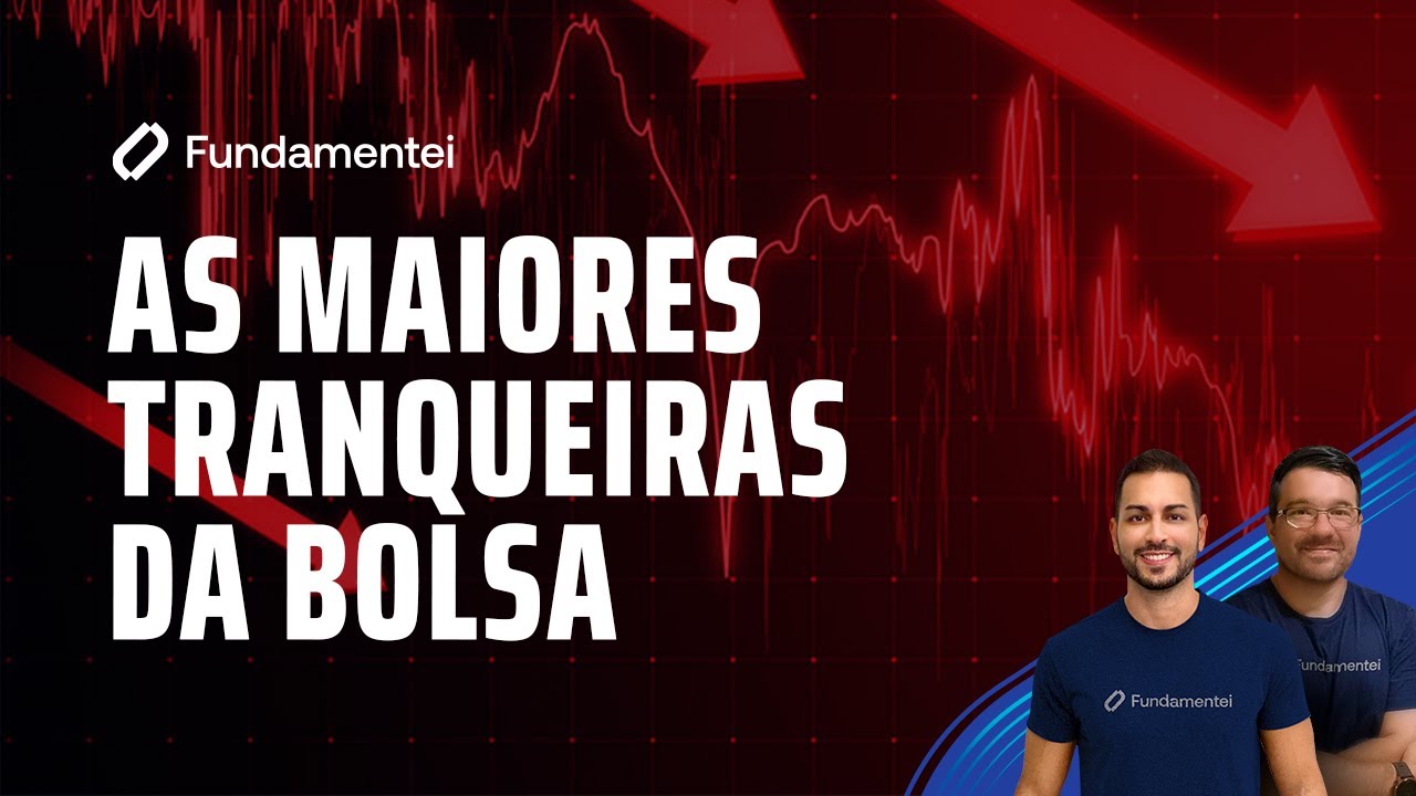 💣 As Maiores TRANQUEIRAS da Bolsa em 2024