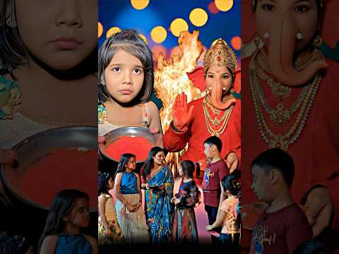 Ganpati Bappa..!! 🥺💔 होली 🎨 #shorts #emotional #holi