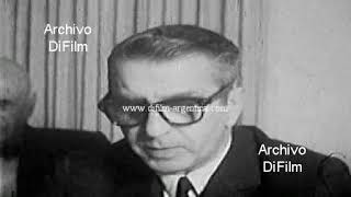 Bernardo Koremblit - Julio de Caro mesa redonda de escritores 1967