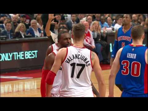 Jonas Valanciunas Drops the Hammer on Boban
