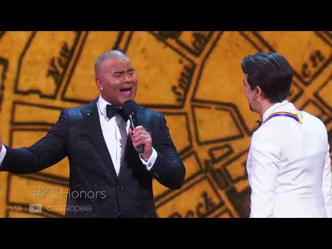 Lin Manuel Miranda and Christopher Jackson perform ‘One Last Time’ at the Kennedy Center Honors 2018