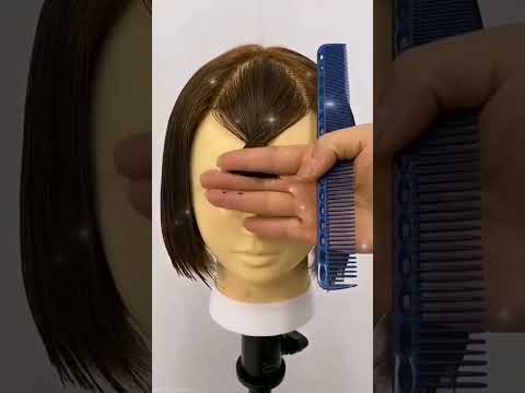 Curtain bangs Tutorial #curtainbangtutorial #curtainbangs #bangtutorial