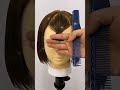 Curtain bangs Tutorial #curtainbangtutorial #curtainbangs #bangtutorial