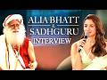 Alia Bhatt In Conversation With Sadhguru Alia Bhatt Questions Sadhguru Filmy Hunk