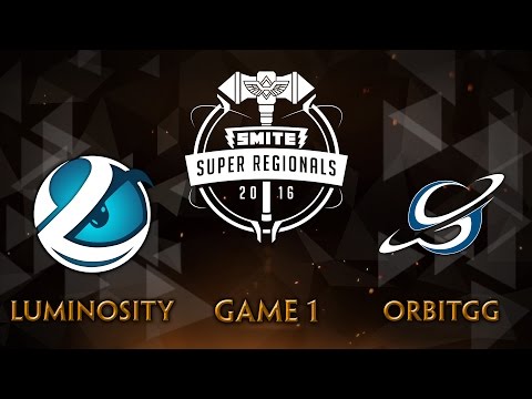 SMITE Super Regionals Day 3 - Luminosity vs. OrbitGG (Game 1)