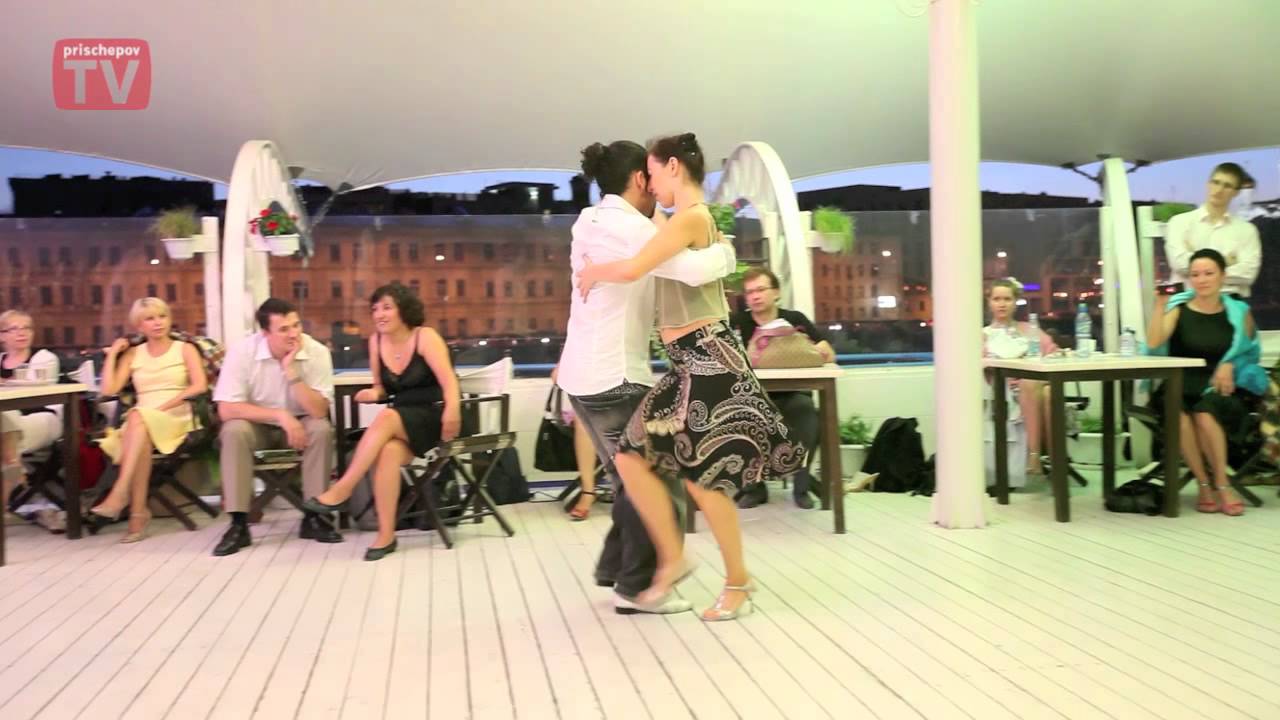 Video thumbnail for Mila Vigdorova & Rodrigo Fonti, Russia, Moscow, Milonga "Valeriy Brusov" 13.07.2011