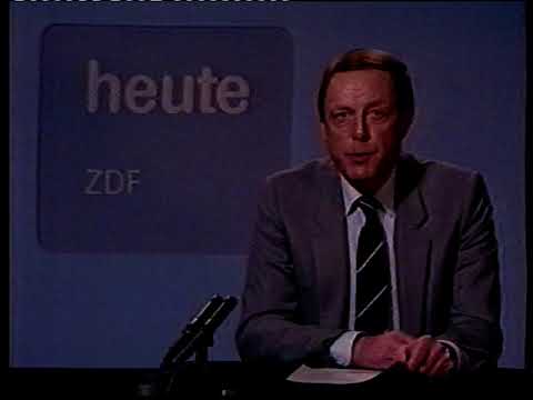 ZDF 13.02.1983 Ansage Mady Riehl