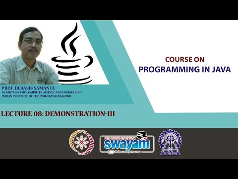 Lecture 08 Demonstration Iii