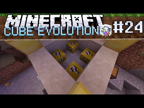 Minecraft Cube Evolution: Lucky Block Off! - Ep 24