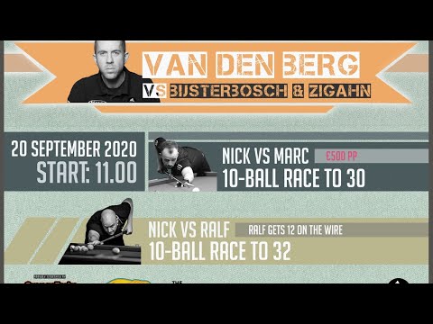 MoneyBattle | Nick van den Berg v Marc Bijsterbosch | 10-ball