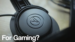 Video thumbnail for Audio Technica ATH-M20x for GAMING? by Kripxen