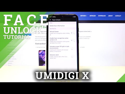 How to Set Up Face Unlock in Umidigi X – Enable Face Recognition