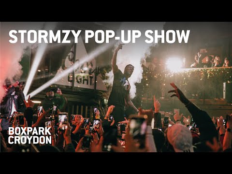 STORMZY POP-UP SHOW at BOXPARK CROYDON