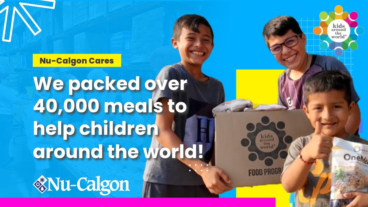 Nu Calgon  A Heartfelt Donation to Kids Around the World