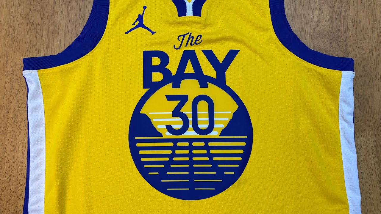 Stephen Curry - Jordan Golden State Warriors 2020/21 Mens Statement Edition Swingman Jersey