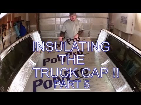 YouTube video about: How to insulate a truck bed?