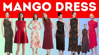 MANGO MIDI DRESS HAUL | the Most BEAUTIFUL MANGO Dresses for Party & Date Night 💃| MYNTRA HAUL