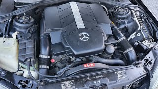 Replacing Coolant Temperature Sensor on Mercedes W220 S Class