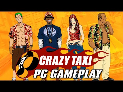 Crazy Taxi (1999) - PC Gameplay