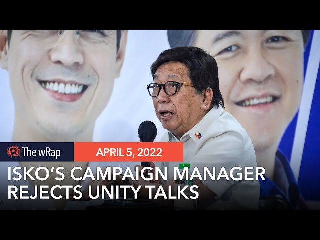 Isko Moreno campaign manager rejects new ‘unity talks’ vs. Marcos Jr.