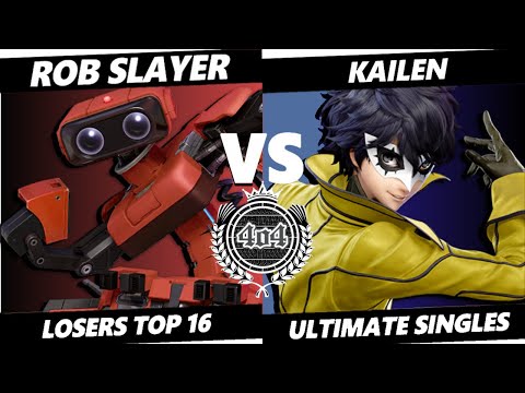 4o4 Smash Night 44 - Rob Slayer (R.O.B.) vs Kailen (Joker) - Losers Round 6