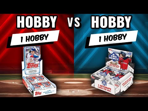 🚨HOBBY VS HOBBY🚨 2025 TOPPS UPDATE HOBBY VS 2025 TOPPS PRO DEBUT BASEBALL HOBBY