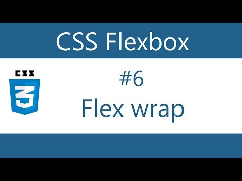 Flexbox Tutorial 6 Flex wrap