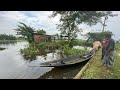 Test Driving Dingi Boat Sylhet Shorishpur Moglobazar Sylhetflood Bangladesh