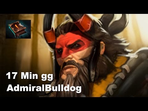 AdmiralBulldog Road to 8K MMR - 17 Min GG Beastmaster Dota 2