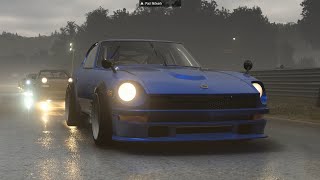 Outside Overtakes in the Beautiful Nissan 240Z (Forza Motorsport)