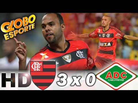 Flamengo 3 x 0 Cabofriense | Globo Esporte | Semi Final 1 | Carioca 2014