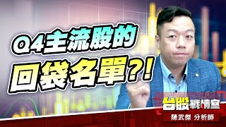 Q4主流股的回袋名單?!#主流股#壓寶Q4大行情# 矽光子#cpo#創威#聯亞#聯光通｜小武哥投資事務所｜陳武傑 (圖)
