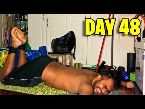 HardGainer Spring Bulk Day 48 - LEGS (Home Workout)