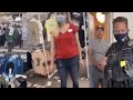 Crazy Woman Destroys Mask Racks At Target Then Gets Arrested! (Arizona)
