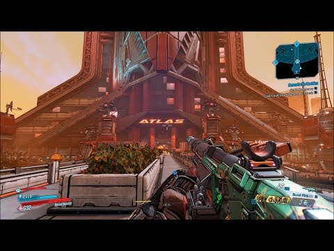 Borderlands 3 - Atlas HQ - Open World Free Roam Gameplay (PC HD) [1080p60FPS]
