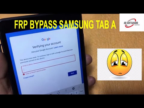 Samsung Galaxy Tab A  (SM-T295) FRP Bypass  Google account Android 9 10 11 Without Pc Working 100%.