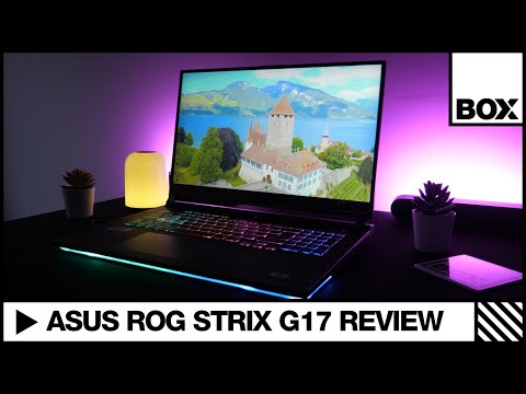 ASUS ROG STRIX G17 2021 RTX 3070 Gaming Laptop Hands-on Testing and Overview !