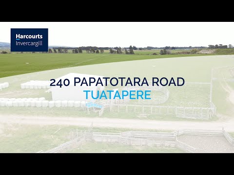 240 Papatotara Road, Tuatapere, Southland, 0房, 0浴, 奶牛场