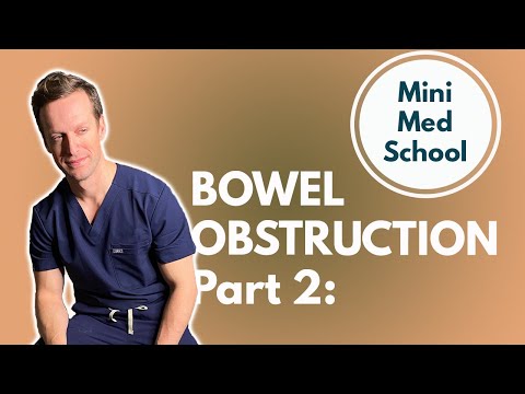 Mini-Med School Part 2: Investigation of a bowel obstruction