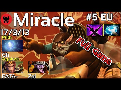 Miracle [Liquid] plays Gyrocopter!!! Dota 2 Full Game 7.20