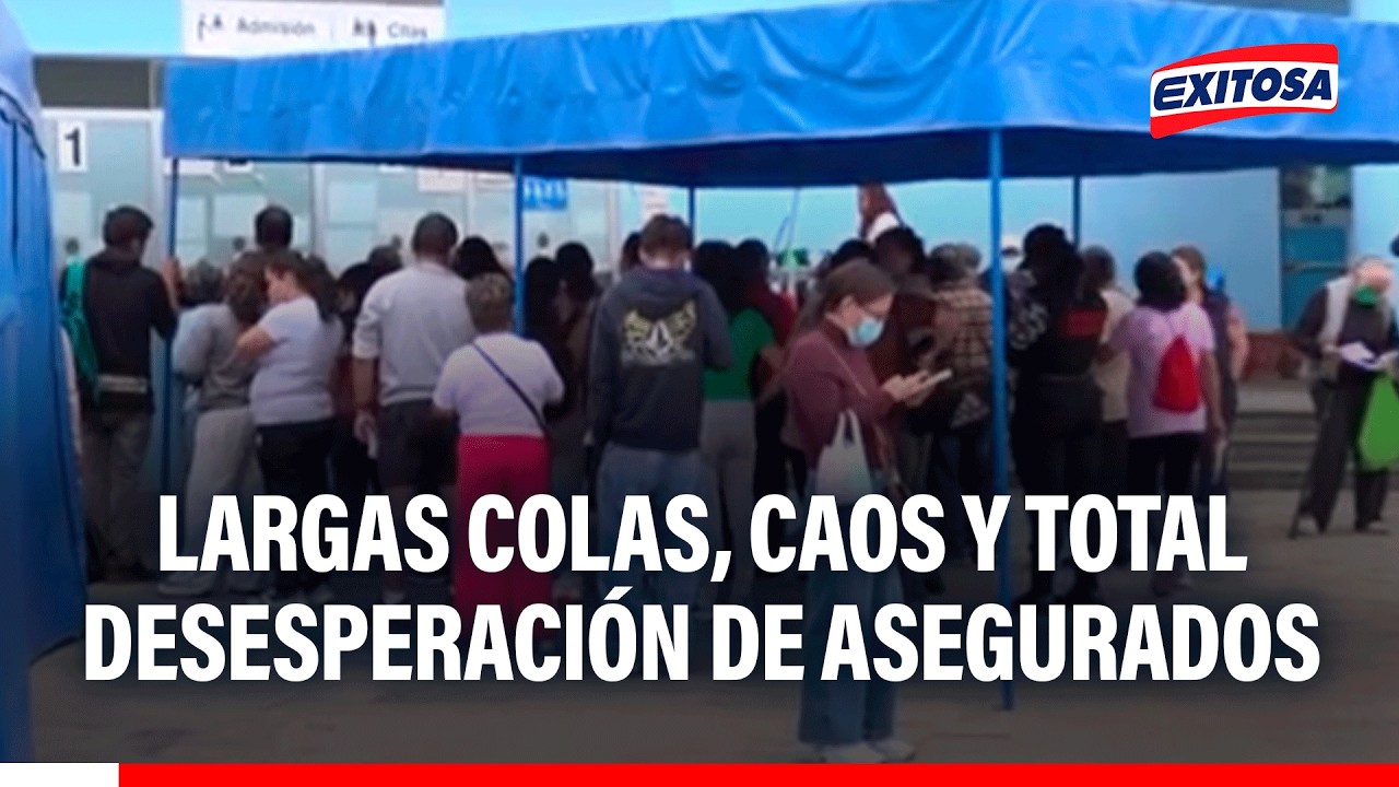 🔴🔵 Comas: El vía crucis de los asegurados del hospital Marino Molina