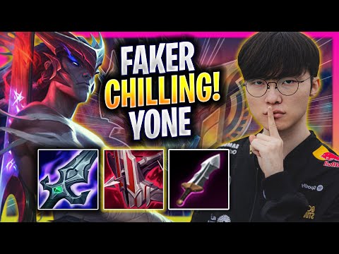 FAKER CHILLING WITH YONE! - T1 Faker Plays Yone MID vs Galio! | Season 2026