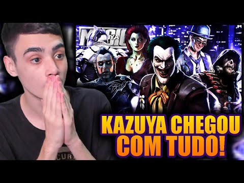 (FAÇAM MAIS POR FAVOR) REACT | Rap dos Vilões de Gotham (Batman Arkham) - A NOITE DE GOTHAM | Kazuya