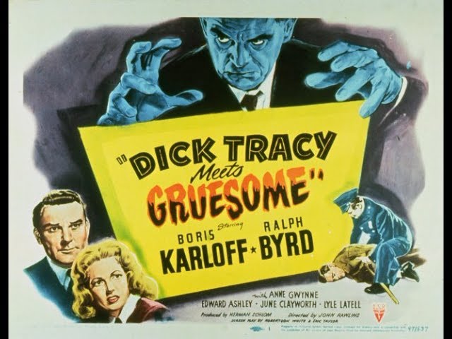 Dick Tracy Meets Gruesome - COMICS - 1947 - cilp