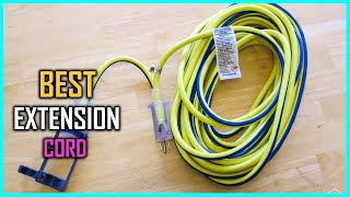 Top 5 Best Extension Cords for Space Heater/Refrigerator/Generator & Lawn Mower [Review 2023]